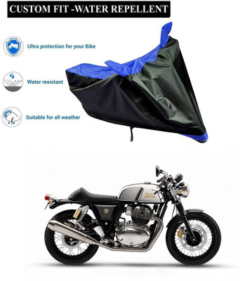 CODOKI Waterproof Two Wheeler Cover for Royal Enfield(Continental GT 650, Blue)