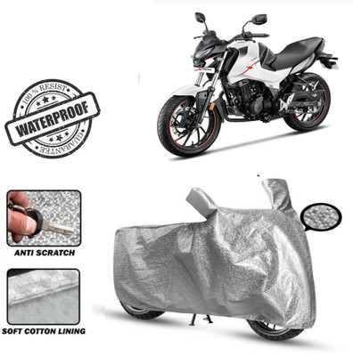 Autoinnovation Waterproof Two Wheeler Cover for Hero(Xtreme 160 R, Silver)