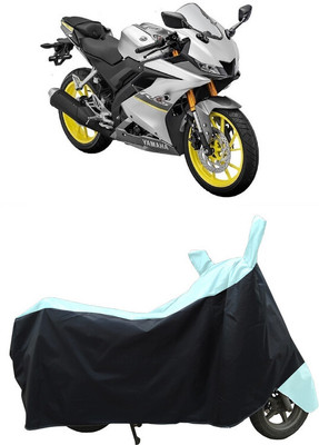 Coxtor Waterproof Two Wheeler Cover for Yamaha(YZF R15, White)