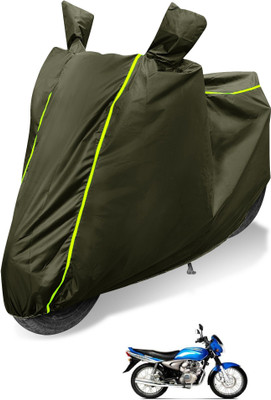 MOCKHE Waterproof Two Wheeler Cover for Bajaj(XCD 125cc, Green)