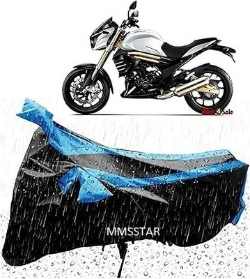 Mdstar Waterproof Two Wheeler Cover for Ola(Access 125, Blue, Black)