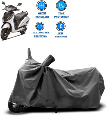 DeepShakshi AUTOMOTIVE Two Wheeler Cover for Honda(Activa 5G, Grey)