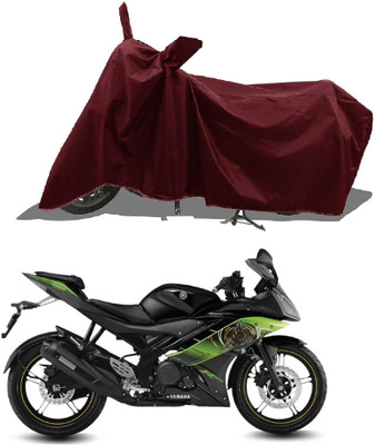 MWBB Waterproof Two Wheeler Cover for Honda(Unicorn Dazzler, Maroon)