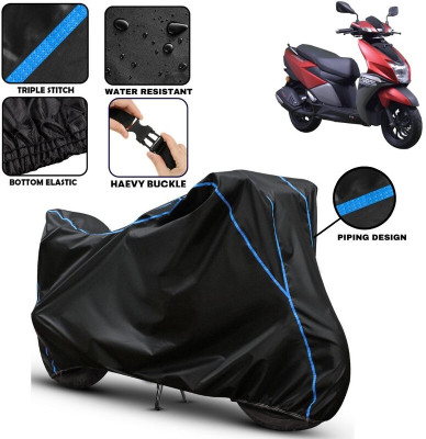 BOTAUTO Two Wheeler Cover for TVS(Ntorq 125, Black)