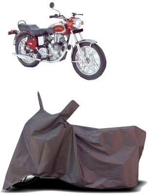 VESMEI Two Wheeler Cover for Royal Enfield(Machismo 500, Blue)