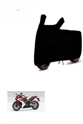 DeepShakshi AUTOMOTIVE Two Wheeler Cover for Honda(CBR 650F, Black)