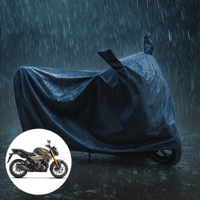 PAGORA Waterproof Two Wheeler Cover for Hero(Motocorp Xtreme 160 R, Black)