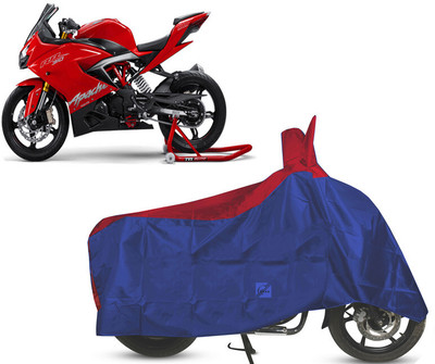 EGAL Waterproof Two Wheeler Cover for TVS(Apache RTR 310 BS6, Red)