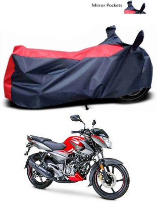 AutoTiger Two Wheeler Cover for Bajaj(Pulsar NS125, Blue, Red)