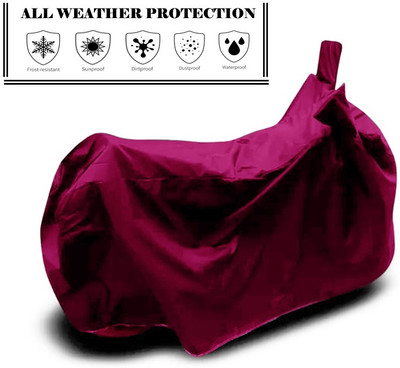 Amexride Two Wheeler Cover for Yamaha(FZ S FI (V 2.0) BS6, Maroon)