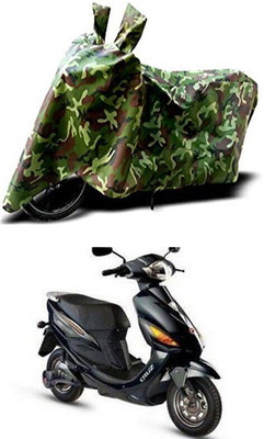DeepShakshi AUTOMOTIVE Waterproof Two Wheeler Cover for Hero(Electric Cruz, Green)