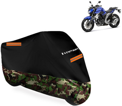 Horseyaart Waterproof Two Wheeler Cover for Yamaha(Fazer-250, Multicolor)