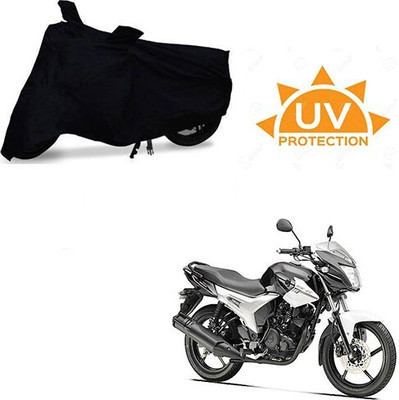 MMSSTAR Waterproof Two Wheeler Cover for Yamaha(SZ R, Black)