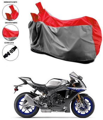 DeepShakshi AUTOMOTIVE Waterproof Two Wheeler Cover for Yamaha(YZF R1M, Red)