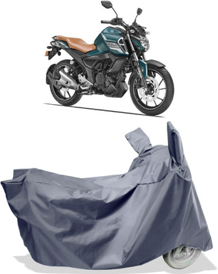 Amexride Two Wheeler Cover for Yamaha(FZ V3 BS6, Grey)