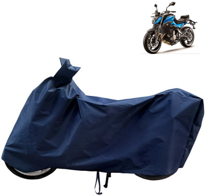 Horseyaart Waterproof Two Wheeler Cover for CFMoto(650 NK BS6, Blue)
