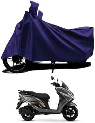 KEDIT Two Wheeler Cover for Suzuki(Burgman Street, Blue)