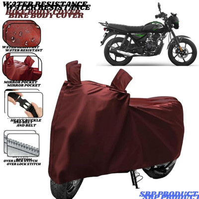 SRP PRODUCT Waterproof Two Wheeler Cover for Bajaj(CT 125X, Maroon)
