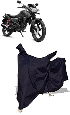 Amexride Two Wheeler Cover for Honda(SP 125, Black)