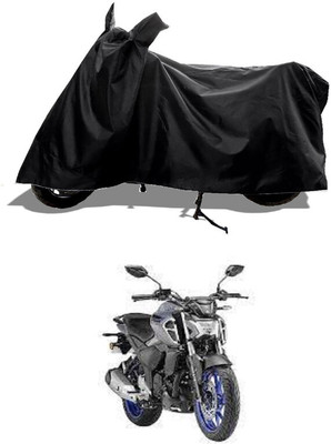 GROFATIK Two Wheeler Cover for Yamaha(FZ-S, Black)