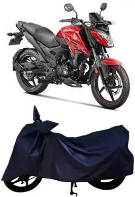 Tritika Waterproof Two Wheeler Cover for Honda(X-Blade, Blue)