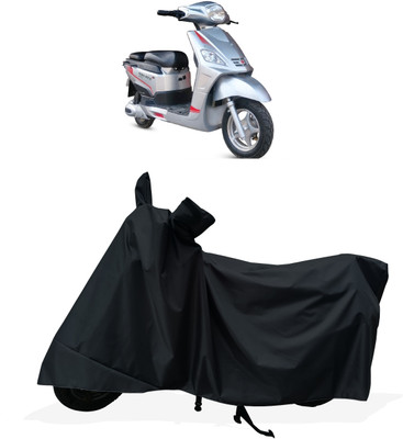 Tricway Two Wheeler Cover for Hero Electric(Electric NYX e5, Black)