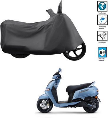CODOKI Waterproof Two Wheeler Cover for TVS(iQube, Grey)
