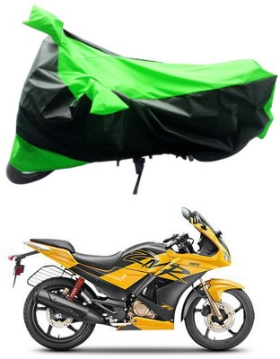 RWT Two Wheeler Cover for Hero(Karizma ZMR, Black, Green)