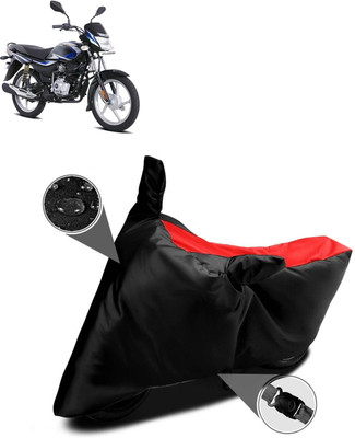 CODOKI Waterproof Two Wheeler Cover for Bajaj(Platina 100, Red)