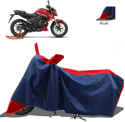 AutoRash Waterproof Two Wheeler Cover for Honda(Hornet 2.0, Red)