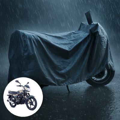 CODOKI Waterproof Two Wheeler Cover for Bajaj(CT 100, Grey)