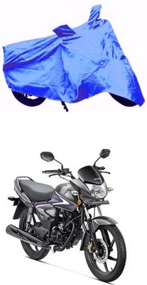 Furious3D Two Wheeler Cover for Honda(CB Shine, Blue)