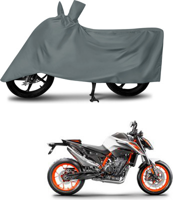 DeepShakshi AUTOMOTIVE Waterproof Two Wheeler Cover for KTM(890 Duke, Grey)