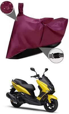 KEDIT Two Wheeler Cover for Yamaha(Majesty S 155 maxi BS6, Maroon)