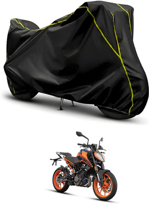 CODOKI Waterproof Two Wheeler Cover for KTM(Duke 200, Black, Black)