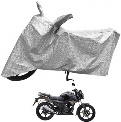 MOCKHE Waterproof Two Wheeler Cover for TVS(Raider, Silver)
