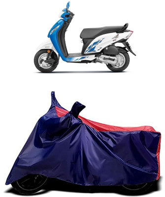 VESMEI Two Wheeler Cover for Bajaj(Boxer, Red)