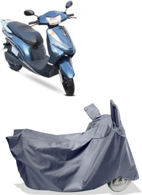 Amexride Two Wheeler Cover for Avon(E Scoot, Grey)