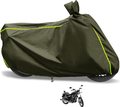 Euro Care Waterproof Two Wheeler Cover for Royal Enfield(Thunderbird 350, Green)