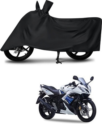 DeepShakshi AUTOMOTIVE Waterproof Two Wheeler Cover for Yamaha(YZF R15 S, Black)