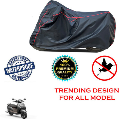 THE REAL ARV Waterproof Two Wheeler Cover for Suzuki(New Access 125, Black)