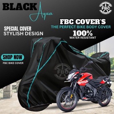 AUTOCAD Waterproof Two Wheeler Cover for Bajaj(Pulsar NS125 BS6, Black)