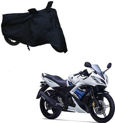 DeepShakshi AUTOMOTIVE Two Wheeler Cover for Yamaha(YZF R15 S, Black)