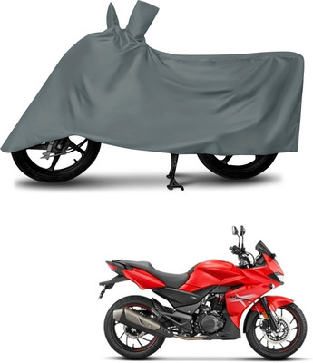 DeepShakshi AUTOMOTIVE Waterproof Two Wheeler Cover for Hero(Xtreme 200S, Grey)