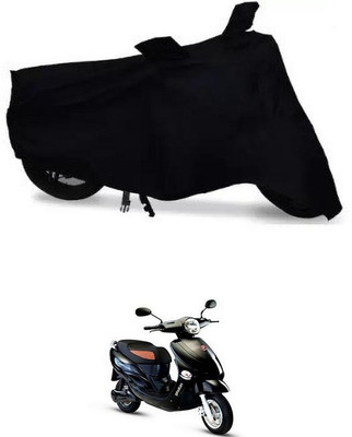 APNEK Waterproof Two Wheeler Cover for Hero(Electric Photon, Black)
