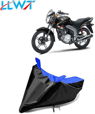 DeepShakshi AUTOMOTIVE Waterproof Two Wheeler Cover for Suzuki(GSX, Black, Blue)