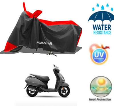 Mdstar Waterproof Two Wheeler Cover for MV Agusta(FZ S FI New BS6, Black)