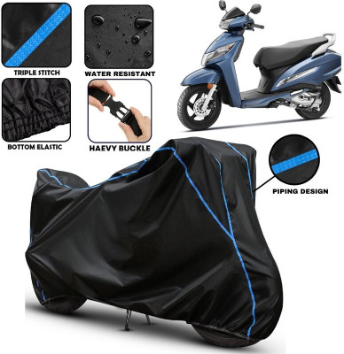 AutoGalaxy Two Wheeler Cover for Honda(Activa 125, Black)