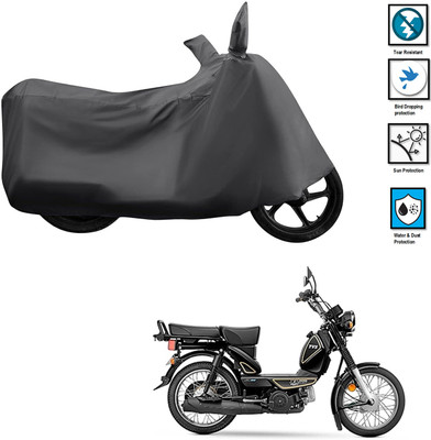 PAGORA Waterproof Two Wheeler Cover for TVS(XL 100 Heavy Duty BS6, Grey)