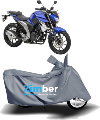 THE REAL ARV Two Wheeler Cover for Yamaha(FZ25, Grey)